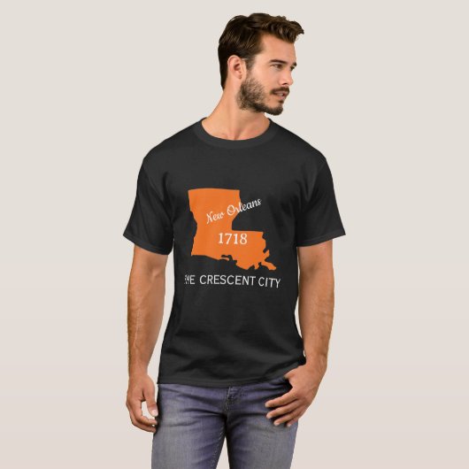 New Orleans T-shirt (Voorkant volledig)