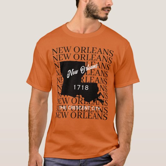 New Orleans T-shirt  (Voorkant)