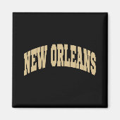New Orleans - Throwback Design - Clic  Magneet (Voorkant)