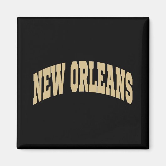 New Orleans - Throwback Design - Clic Magneet (Voorkant)