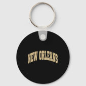 New Orleans - Throwback Design - Clic  Sleutelhanger (Voorkant)