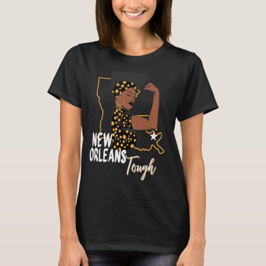 New Orleans Tough T-shirt (Voorkant)