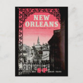 New Orleans Travel Briefkaart (Voorkant)