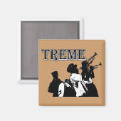 New Orleans, Treme Magneet (Voorkant / Achterkant)