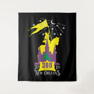New Orleans Tricentennial 300th Jubileum Wandkleed