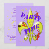 New Orleans, uitnodiging van de Partij (Voorkant / Achterkant)