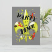 New Orleans, uitnodiging van de Partij (Staand voorkant)