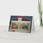 New Orleans Vintage Christmas Kaart (Voorkant)