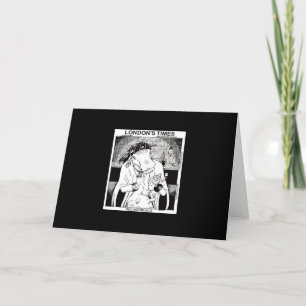 New Orleans Voo Doo Cow Wenskaart Feestdagen Kaart