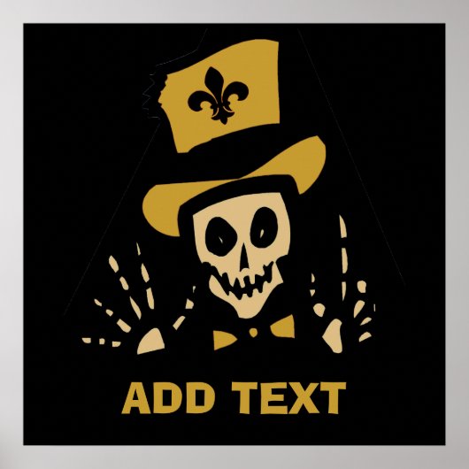 New Orleans Voodoo Man Poster (Voorkant)