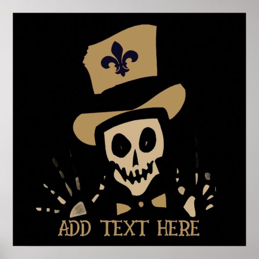 New Orleans Voodoo Man Poster (Voorkant)