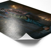 New Orleans Voodoo Witch Doctor Foto Afdruk (Hoek)