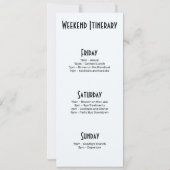 New Orleans Vrouwelijk Afscheid Weekend Kaart (Achterkant)