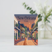 New Orleans VS Briefkaart (Staand voorkant)