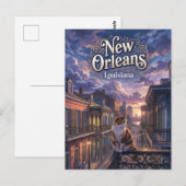 New Orleans VS Briefkaart (Voorkant / Achterkant)