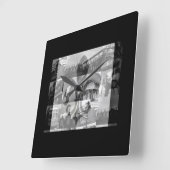 New Orleans [Wall Clock] Vierkante Klok (Hoek)