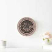 New Orleans Water Meter Clock, add text Ronde Klok (Huis)