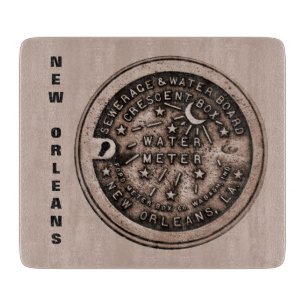 New Orleans Water Meter deksel Snijplank