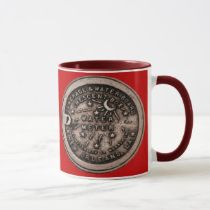 New Orleans Water Meter Hoesje Mok