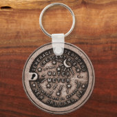 New Orleans Water Meter Hoesje Sleutelhanger (Voorkant)