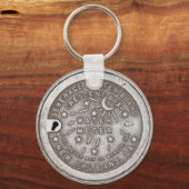 New Orleans Water Meter Hoesje Sleutelhanger (Voorkant)