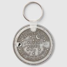 New Orleans Water Meter Hoesje Sleutelhanger