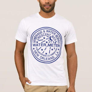 New Orleans Water Meter Hoesje  T-shirt
