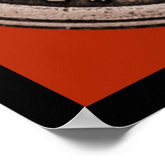 New Orleans Water Meter Wall Art Poster (Hoek)