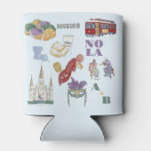 New Orleans Wedding Blikjeskoeler (Achterkant)