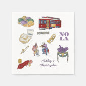 New Orleans Wedding Servet (Voorkant)