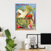 New Orleans  zaadwinkel Poster (Thuiskantoor)