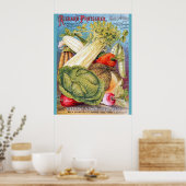 New Orleans  zaadwinkel Poster (Keuken)