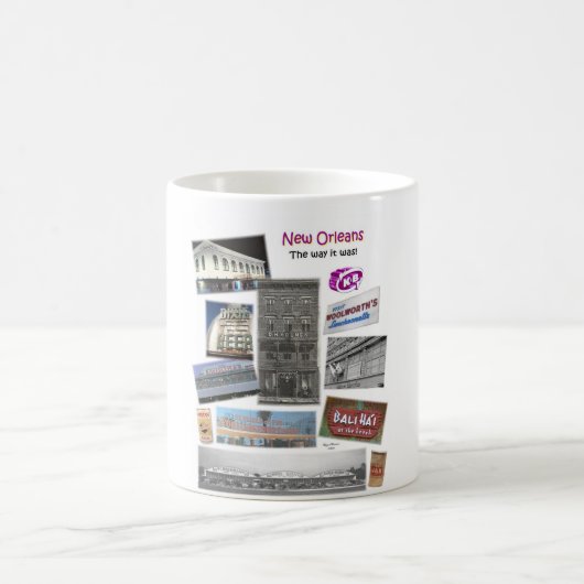 New Orleans, zoals het was! Koffiemok (Center)