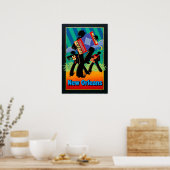 New Orleans, Zydeco poster (Keuken)