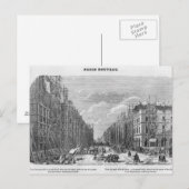 New Paris, uitzicht van een deel van de straat Riv Briefkaart (Voorkant / Achterkant)