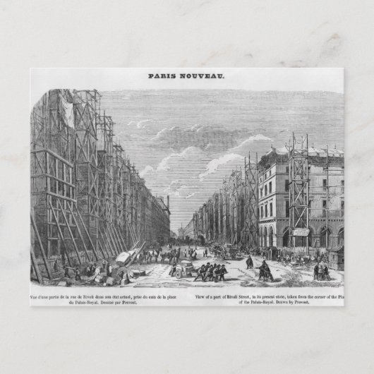 New Paris, uitzicht van een deel van de straat Riv Briefkaart (Voorkant)