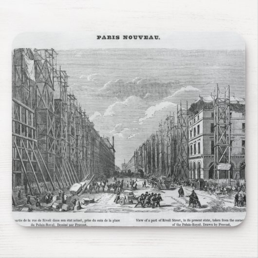 New Paris, uitzicht van een deel van de straat Riv Muismat (Voorkant)