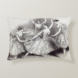 New Pas de Quatre, van Mdlles Decoratief Kussen
