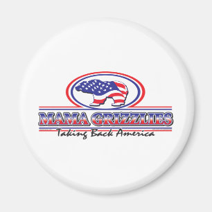 NEW-Patriotic-Grizzly Magneet