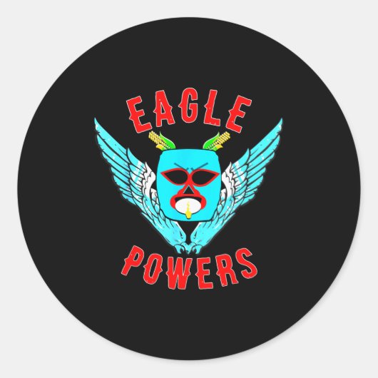 New Perfect Funny Gift For Fans Of Lucha Libre Wre Ronde Sticker (Voorkant)