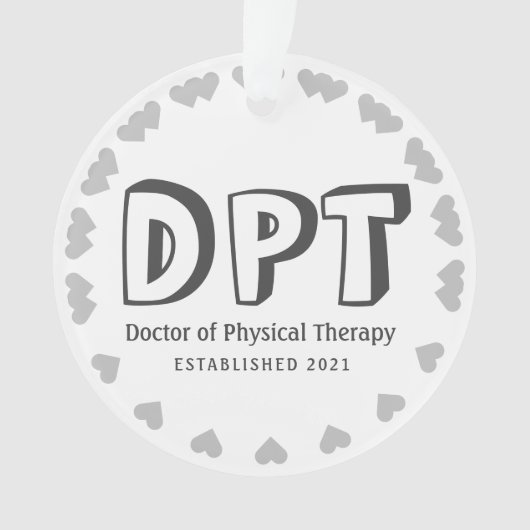 New Personalize Doctor in de Fysieke Behandeling Ornament (voorkant)