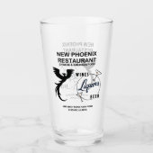 New Phoenix Restaurant, Chicago, Verenigde Staten Glas (Voorkant)