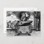 New Piano Practice, 1689 Briefkaart (Voorkant / Achterkant)