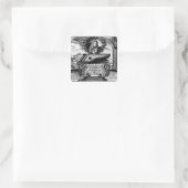 New Piano Practice, 1689 Vierkante Sticker (Tas)