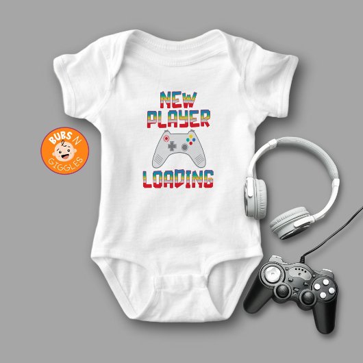New Player Loading Pregnancy Announge White Romper