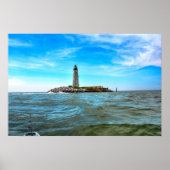 New Point Comfort Lighthouder - Mobjack Bay Poster (Voorkant)