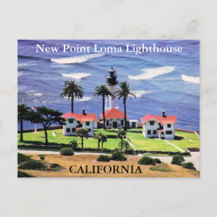 New Point Loma Lighthouse, Californië Briefkaart