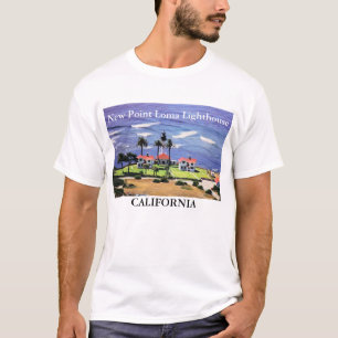 New Point Loma Lighthouse, Californië T-shirt