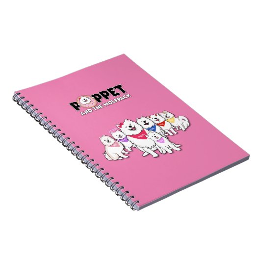 New Poppet and the gang Notitieboek (Rechterzijde)