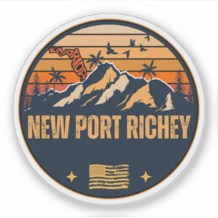 New Port Richey, Florida  Sticker